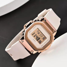 G-Shok Square Watch with Metal Bezel