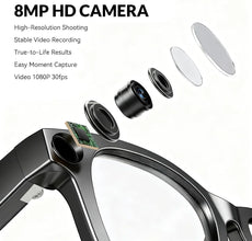 AI Smart Camera  sunglasses combine fashionable UV-protective frame